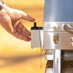 Masterbuilt MB20030819 Portable Propane Grill, Stainless Steel