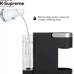 Keurig® K-Supreme Single Serve K-Cup Pod Coffee Maker, MultiStream Technology, Black