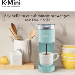 Keurig K-Mini Single Serve Coffee Maker, Oasis