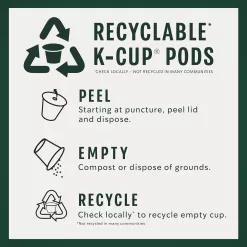 Starbucks Coffee K-Cup Pods, Naturally Flavored Hot Cocoa For Keurig Coffee Makers, 6 Boxes (60 Pods Total)