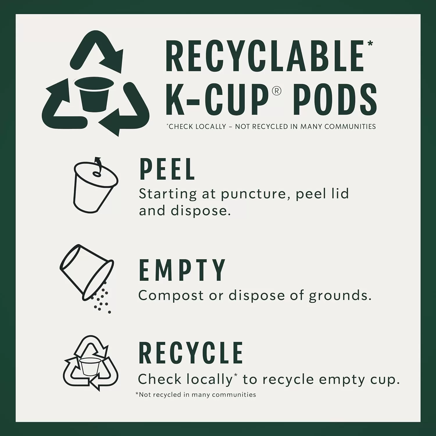 Starbucks Coffee K-Cup Pods, Naturally Flavored Hot Cocoa For Keurig Coffee Makers, 6 Boxes (60 Pods Total)