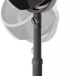 Vornado 7803 Large Pedestal Whole Room Air Circulator Fan, Black