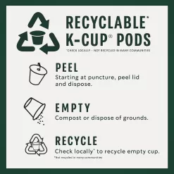 Starbucks Medium Roast K-Cup Coffee Pods — Caramel for Keurig Brewers — 6 boxes (60 pods total)