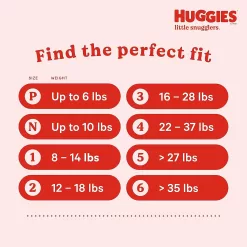 Huggies Size 2 Diapers, Little Snugglers Baby Diapers, Size 2 (12-18 lbs), 180 Count