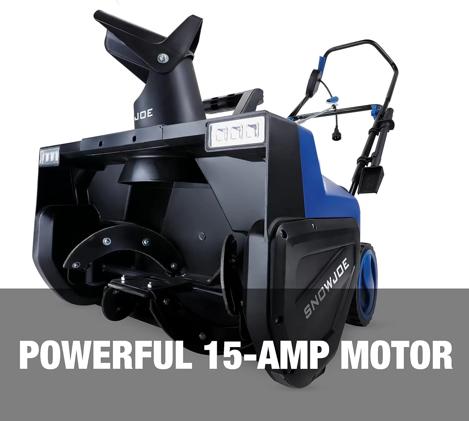Snow Joe SJ627E Electric Walk-Behind Snow Blower w/ Dual LED Lights, 22-inch, 15-Amp