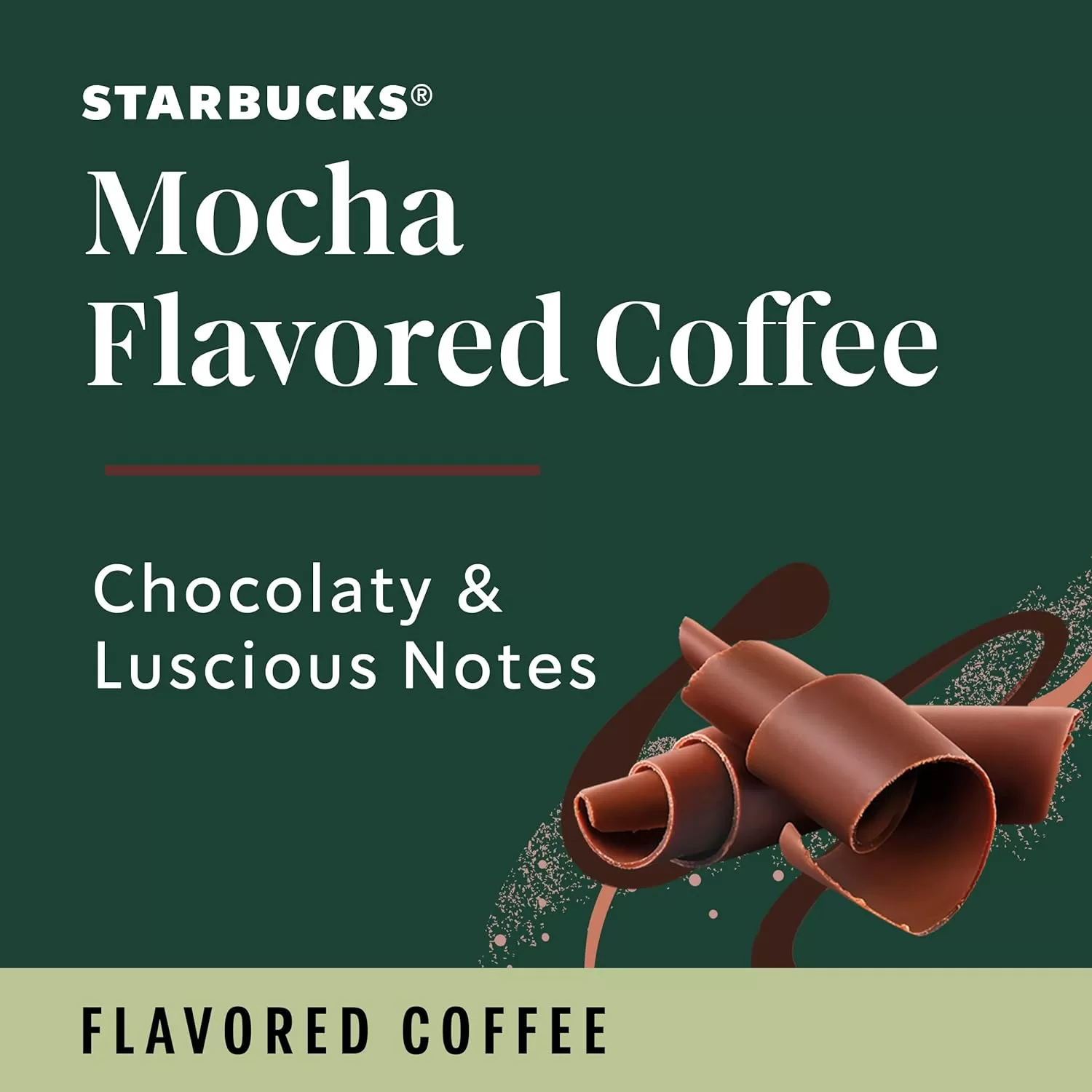 Starbucks Medium Roast K-Cup Coffee Pods — Mocha for Keurig Brewers — 6 boxes (60 pods total)