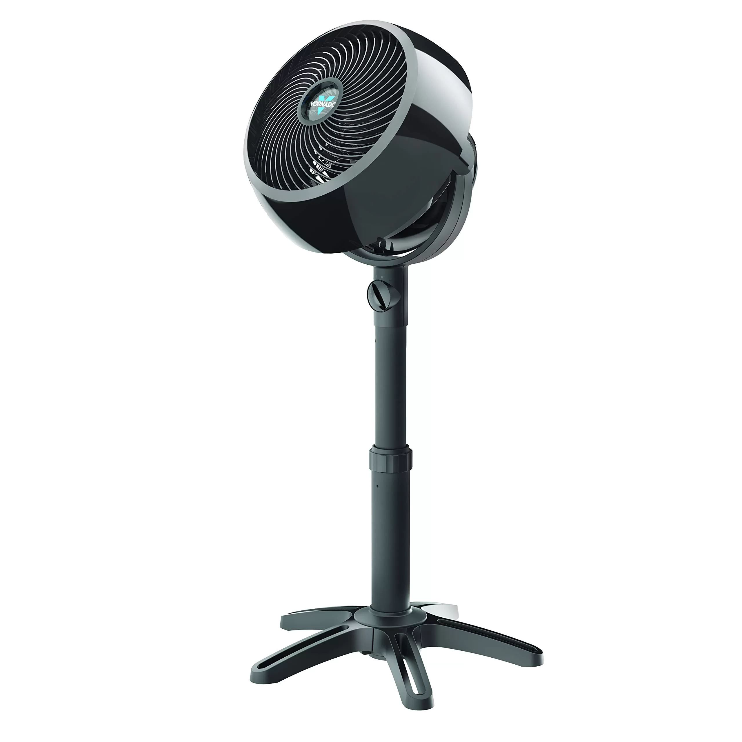 Vornado 7803 Large Pedestal Whole Room Air Circulator Fan, Black