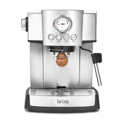brim 15 Bar Espresso Machine, Cappuccino, Americano, Latte and Espresso Maker