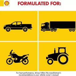 Shell Rotella T6 Full Synthetic 5W-40 Diesel Engine Oil (1-Quart, Case of 6)