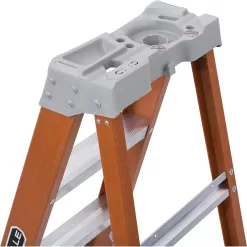 Louisville Ladder 6-Foot Fiberglass Step Ladder, 300-Pound Capacity, FS1506