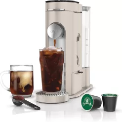 Ninja PB041ST Pods & Grounds Single-Serve Coffee Maker, Stone