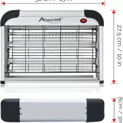 ASPECTEK Powerful 20W Electronic Indoor Insect Killer