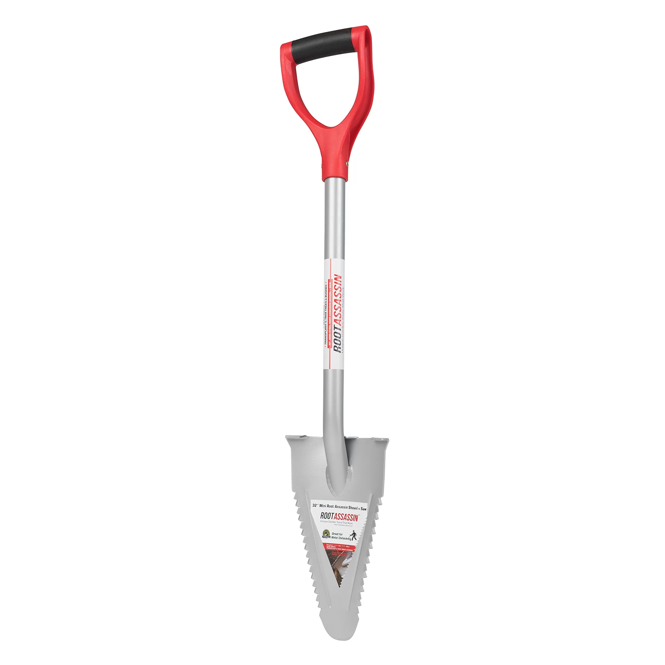 ROOT ASSASSIN 32" Mini Garden Shovel/Saw, Trimming Specialized Digging (32" Shovel/Saw)