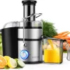 1300W KOIOS Centrifugal Juicer Machines, Juice Extractor with Extra Large 3inch Feed Chute