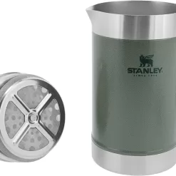 Stanley French Press 48oz with Double Vacuum Insulation, Hammertone Green
