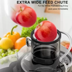 Generic Juicer Machine, 500W Juicer with 3 Inch Wide Mouth 2 Speed Setting