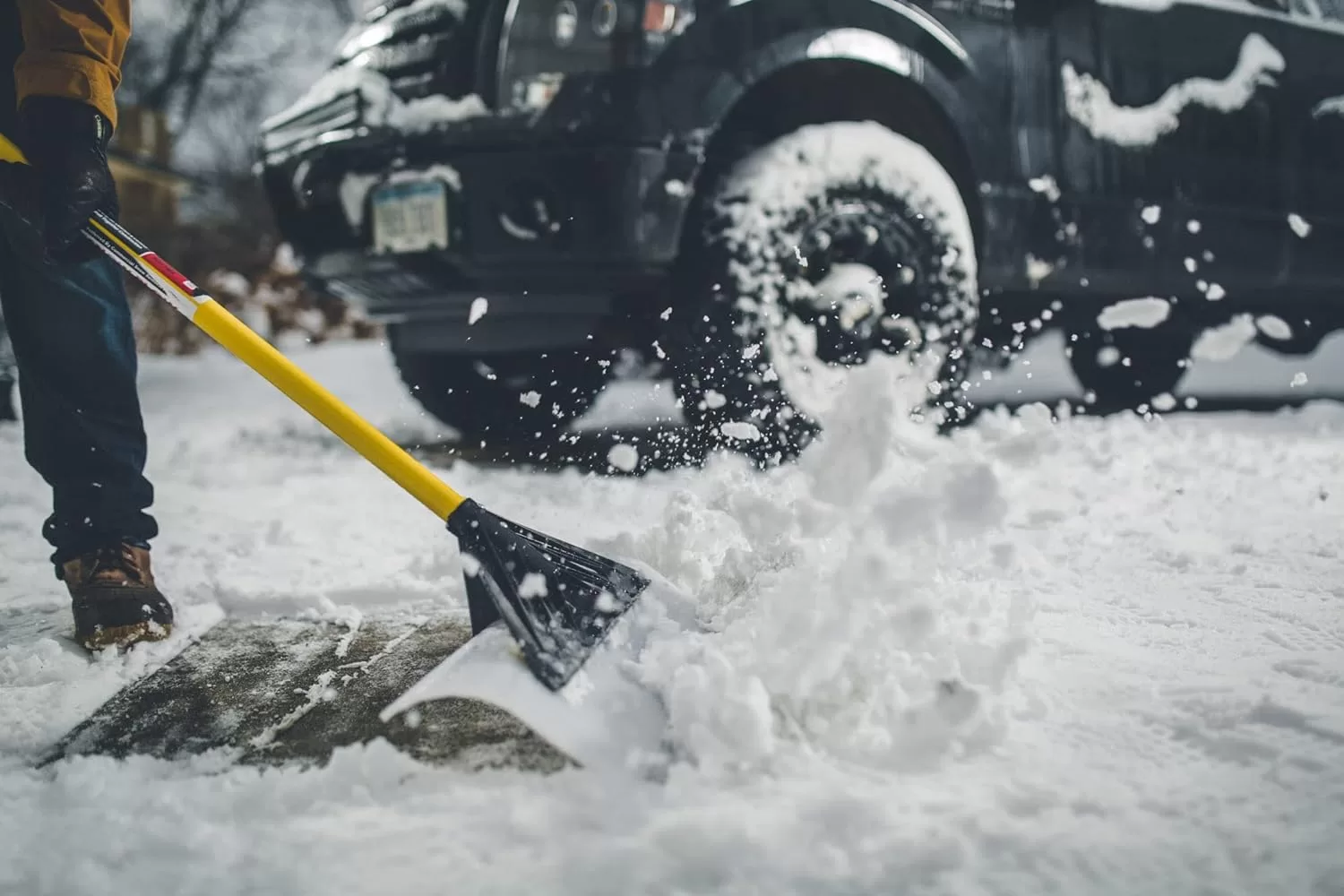 The Snowplow the Original Snow Pusher 36" Wide Model 50536