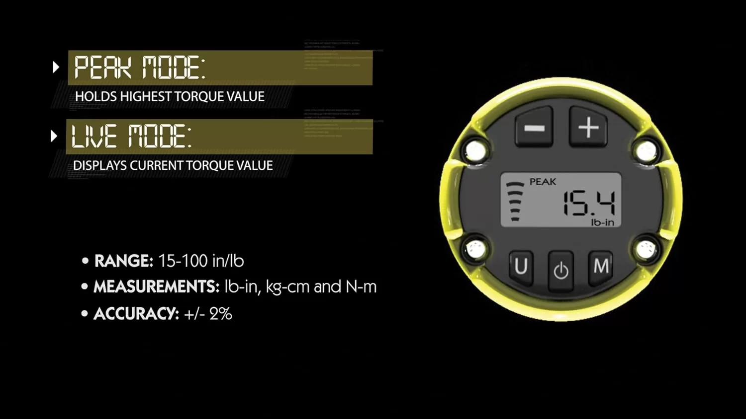 Wheeler Digital Firearms Accurizing Torque Wrench with Interchangeable Bits and LCD Display