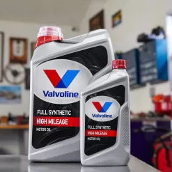 Valvoline Full Synthetic High Mileage with MaxLife Technology SAE 5W-20 Motor Oil 5 QT, Case of 3