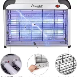 ASPECTEK Powerful 20W Electronic Indoor Insect Killer