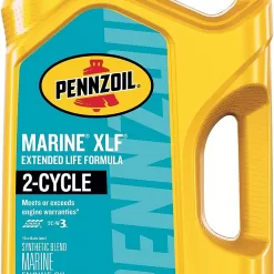 Pennzoil Marine XLF Marine Outboard Synthetic Blend Engine Oil (1-Gallon, Case of 3)