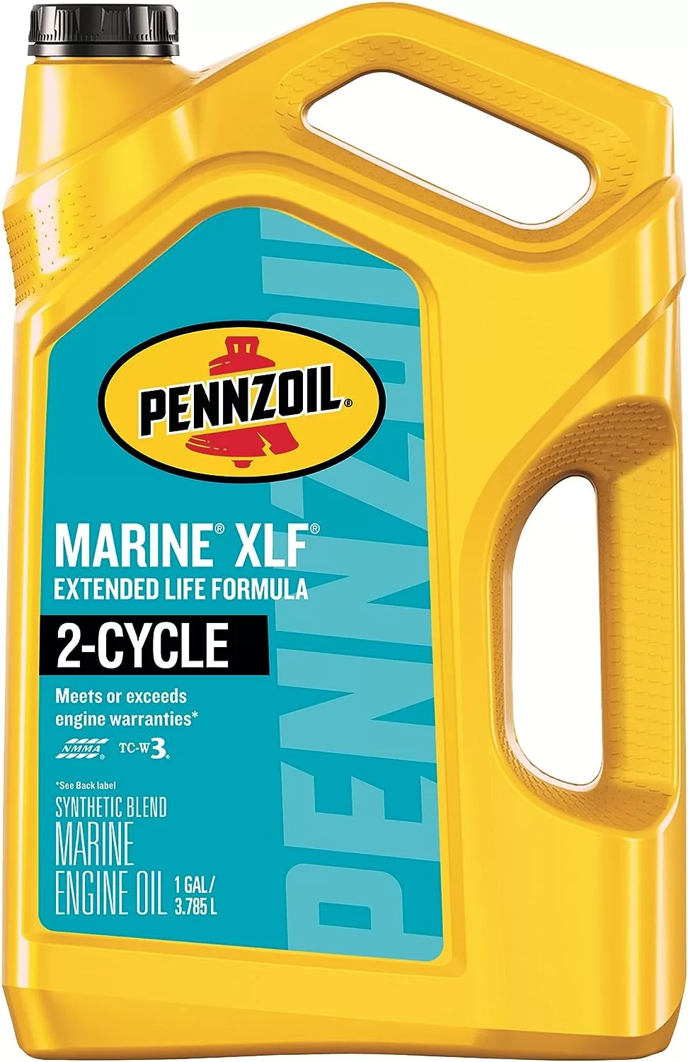 Pennzoil Marine XLF Marine Outboard Synthetic Blend Engine Oil (1-Gallon, Case of 3)