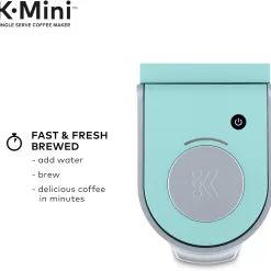 Keurig K-Mini Single Serve Coffee Maker, Oasis