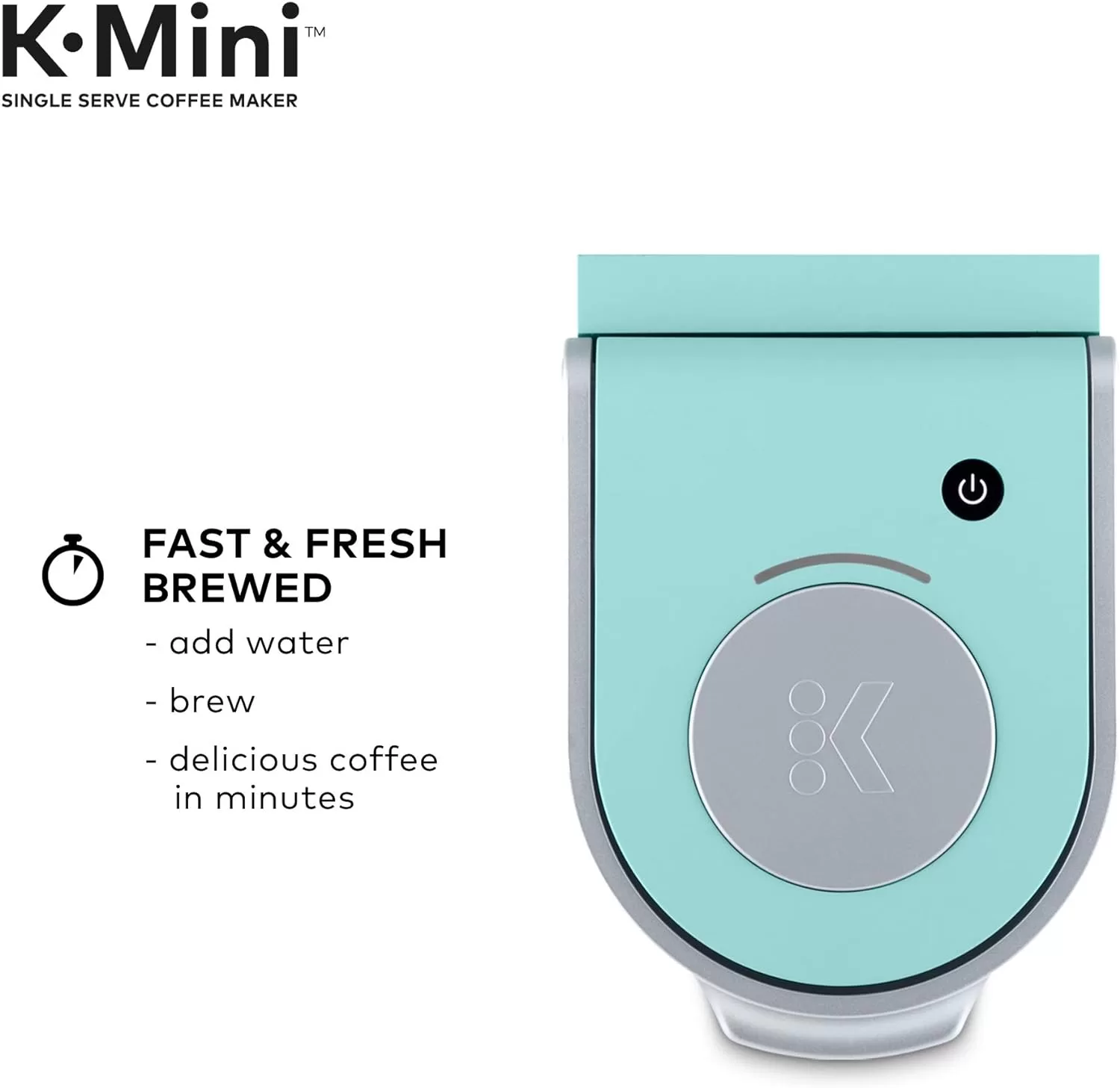 Keurig K-Mini Single Serve Coffee Maker, Oasis
