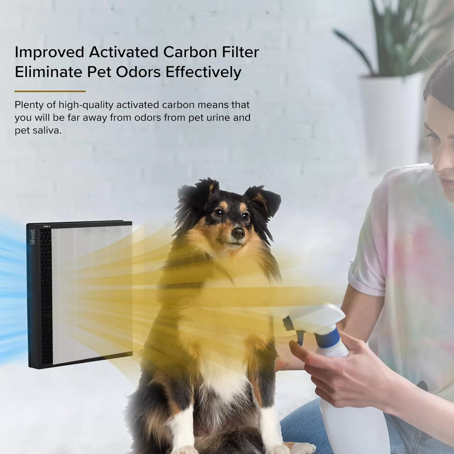LEVOIT Air Purifiers for Home Large Room Up to 1900 Ft² in 1 Hr with Washable Filters
