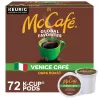 McCafe Venice Cafe, Single Serve Coffee Keurig K-Cup Pods, Dark Roast Coffee, 72 Count (6 Packs of 12)