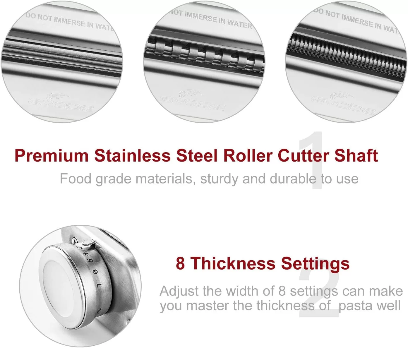 Pasta Attachment for KitchenAid Stand Mixer Included Pasta Sheet Roller