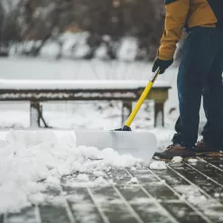 The Snowplow the Original Snow Pusher 36
