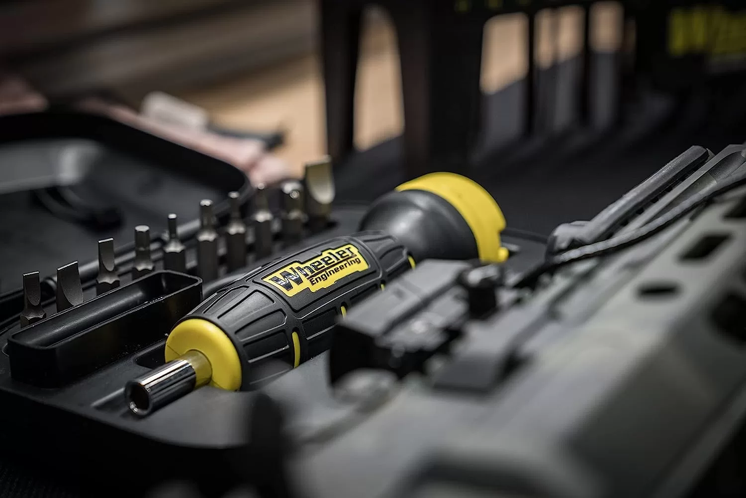 Wheeler Digital Firearms Accurizing Torque Wrench with Interchangeable Bits and LCD Display
