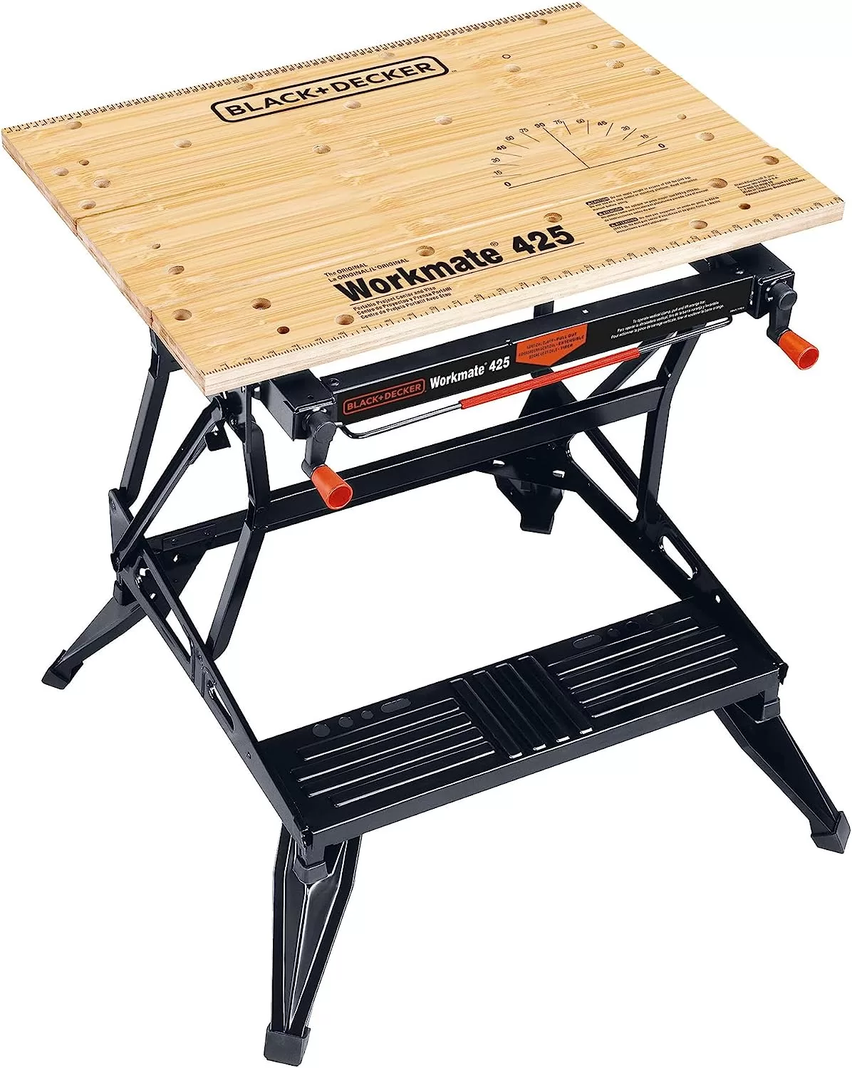 BLACK+DECKER Workbench, Workmate, Portable, Holds Up to 550 lbs (WM425-A)