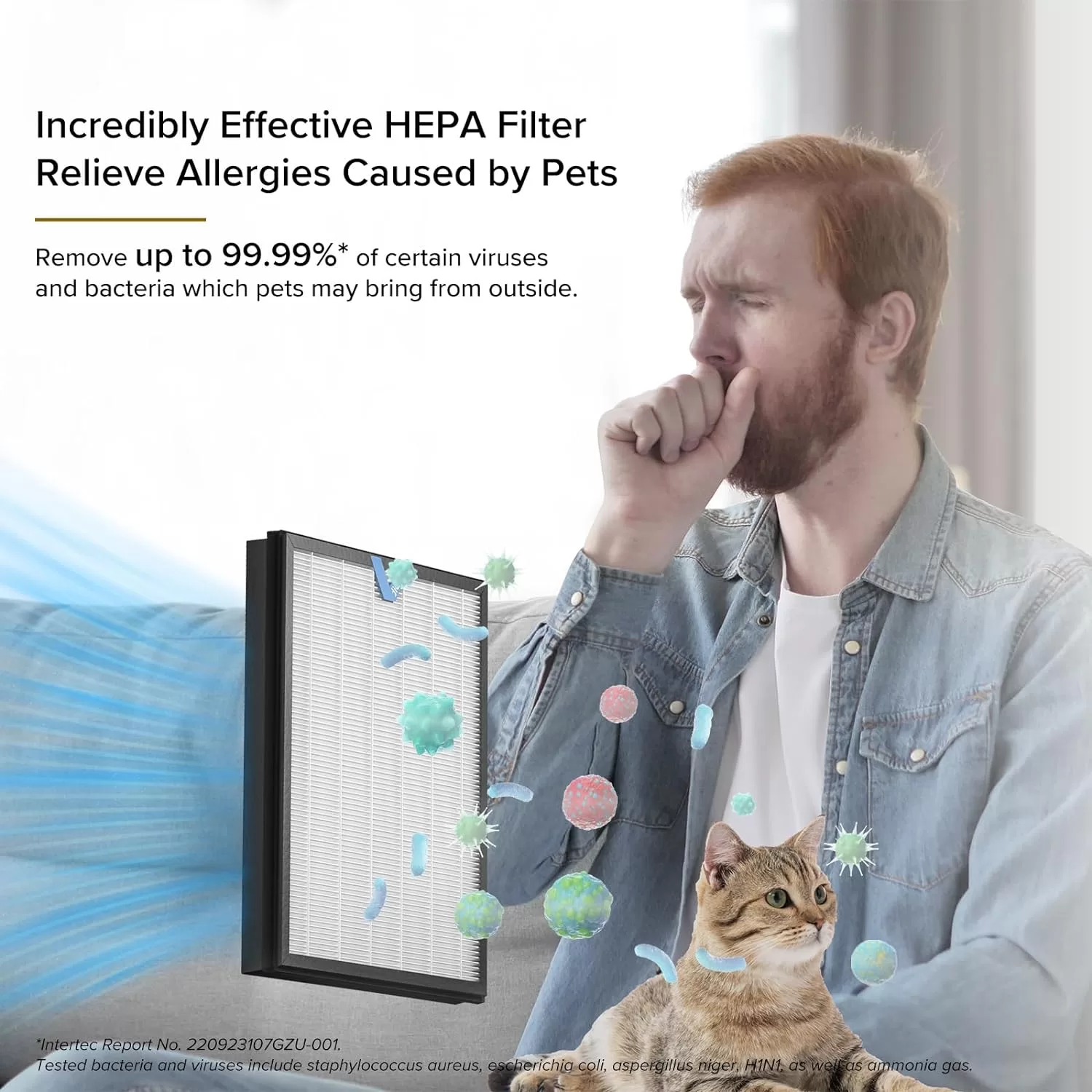 LEVOIT Air Purifiers for Home Large Room Up to 1900 Ft² in 1 Hr with Washable Filters