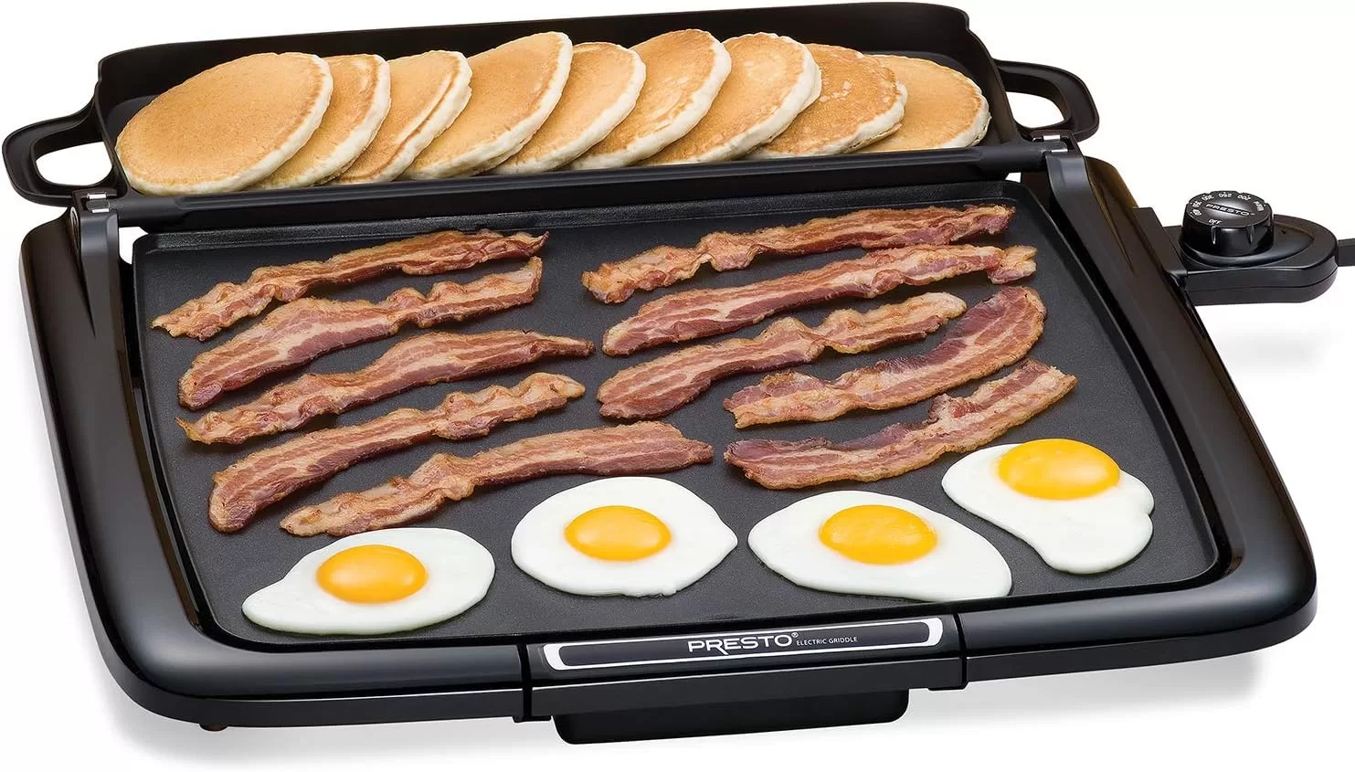 Presto 07023, Cool-touch electric Griddle/Warmer Plus