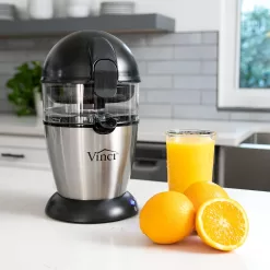 Effortless Citrus Juicing with Vinci's Hands-Free Electric Juicer