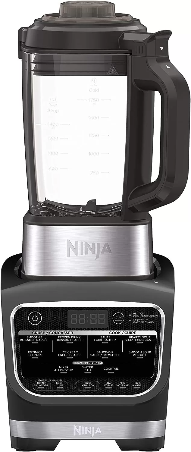 Ninja HB152 Foodi Heat-iQ Blender, 64 oz, Black