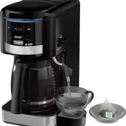 Cuisinart CHW-16 12-Cup Programmable Coffeemaker & Hot Water System New Black