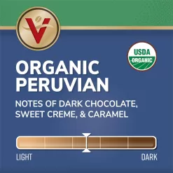 Victor Allen's Coffee Organic Peruvian, Medium Roast, 80 Count, Single Serve Coffee Pods for Keurig K-Cup Brewers