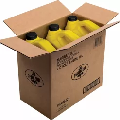 Pennzoil Marine XLF Marine Outboard Synthetic Blend Engine Oil (1-Gallon, Case of 3)
