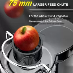 Tescook Juicer, 600W Juicer Machines 3 Speeds with 3'' Feed Chute