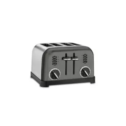 Cuisinart CPT-180BKSP1 4-Slice Classic Toaster - Black Stainless Steel