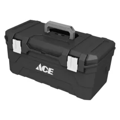Ace 23 in. Toolbox Black