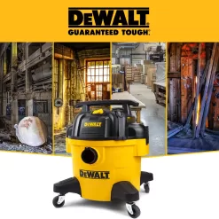 DEWALT DXV06P 6 gallon Poly Wet/Dry Vac, Yellow