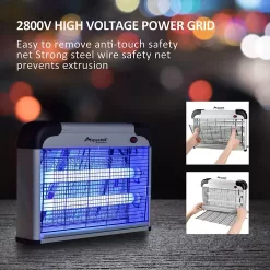ASPECTEK Powerful 20W Electronic Indoor Insect Killer