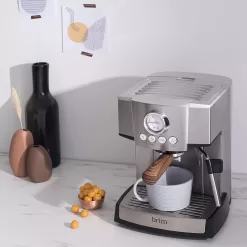 brim 15 Bar Espresso Machine, Cappuccino, Americano, Latte and Espresso Maker