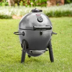 Char-Griller E86714 AKORN Jr. Kamado, Ash Portable Charcoal Grill