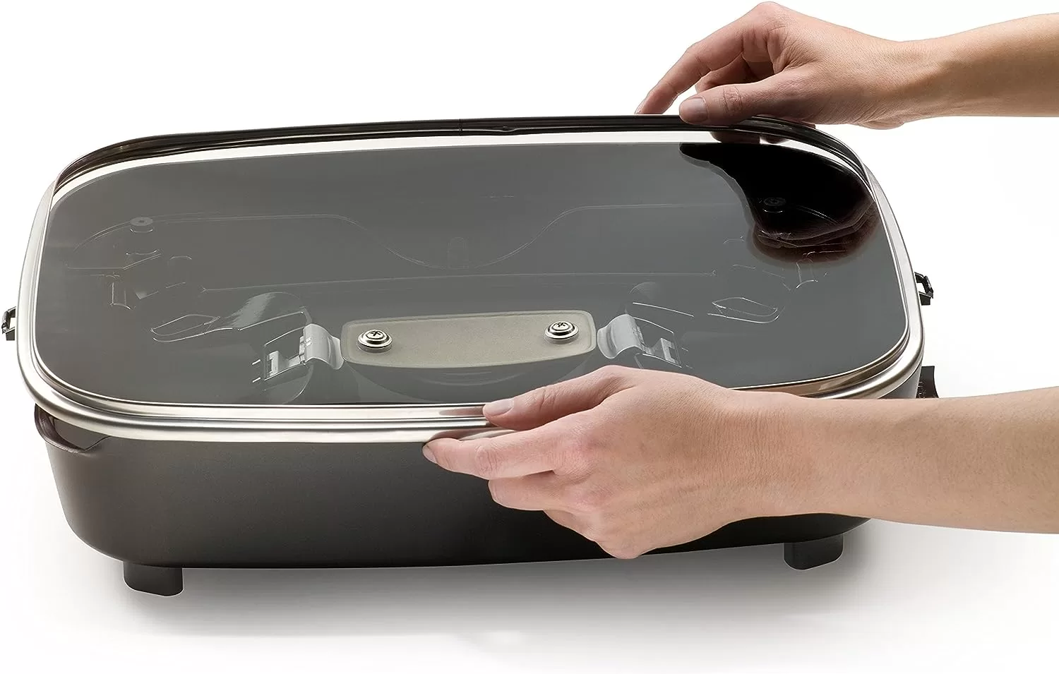 Presto 06857 16-inch Electric Foldaway Skillet, Black