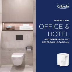 Cottonelle Professional Standard Roll Toilet Paper (17713), 2-Ply, White, (451 Sheets/Roll, 60 Rolls/Case, 27,060 Sheets/Case)